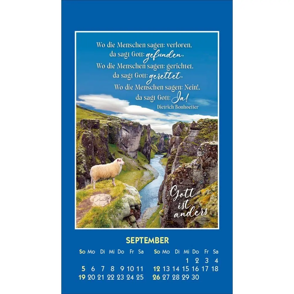 Bild: 9783754892572 | Ein gutes Wort für Dich 2027 | Aufkleber-Kalender | Kalender | 14 S.