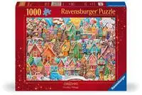 Cover: 4005555012672 | Erwachsenenpuzzle 1000 Teile - Das Dorf der Weihnachtsplätzchen | 2024