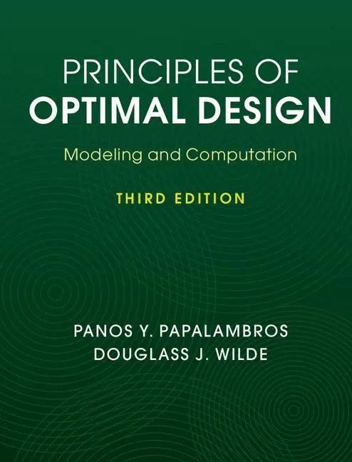 Cover: 9781107132672 | Principles of Optimal Design | Panos Y. Papalambros (u. a.) | Buch