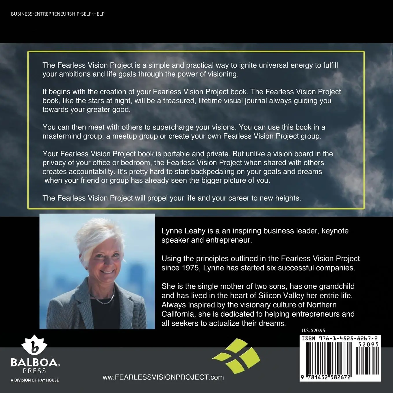 Rückseite: 9781452582672 | Fearless Vision Project | Lynne Leahy | Taschenbuch | Englisch | 2013