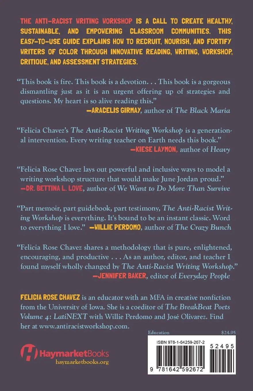 Rückseite: 9781642592672 | The Anti-Racist Writing Workshop | Felicia Rose Chavez | Taschenbuch