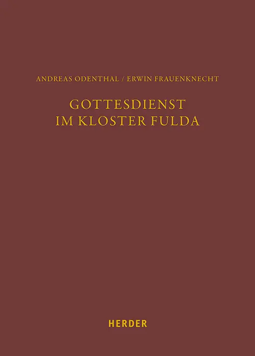 Cover: 9783451392672 | Gottesdienst im Kloster Fulda | Andreas Odenthal (u. a.) | Buch | 2022