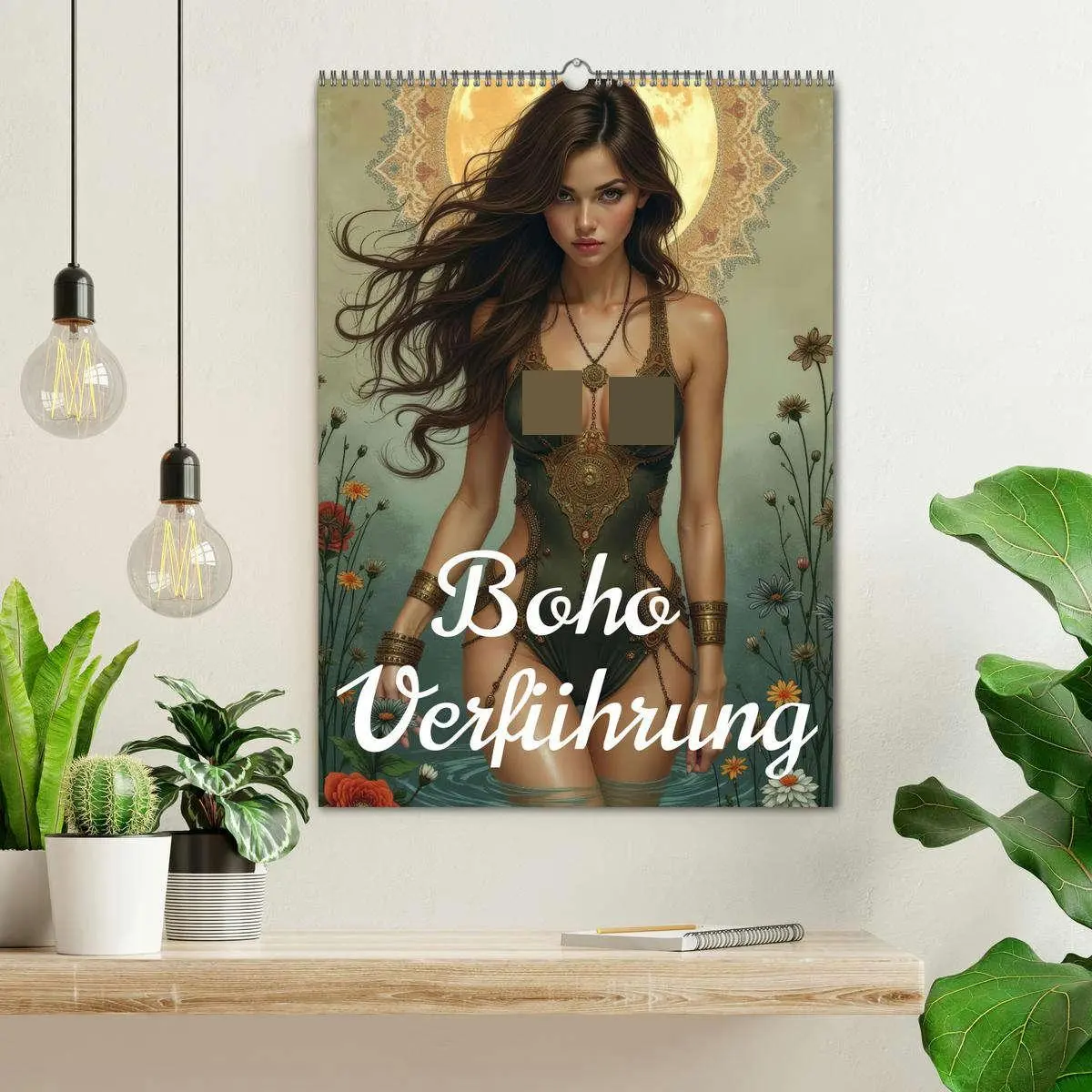 Bild: 9783457262672 | Boho Verführung (Wandkalender 2026 DIN A2 hoch), CALVENDO...