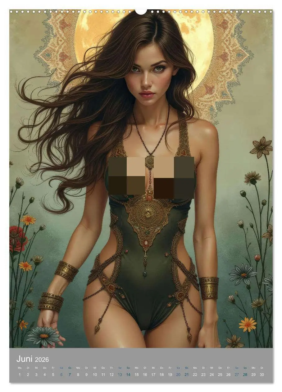 Bild: 9783457262672 | Boho Verführung (Wandkalender 2026 DIN A2 hoch), CALVENDO...