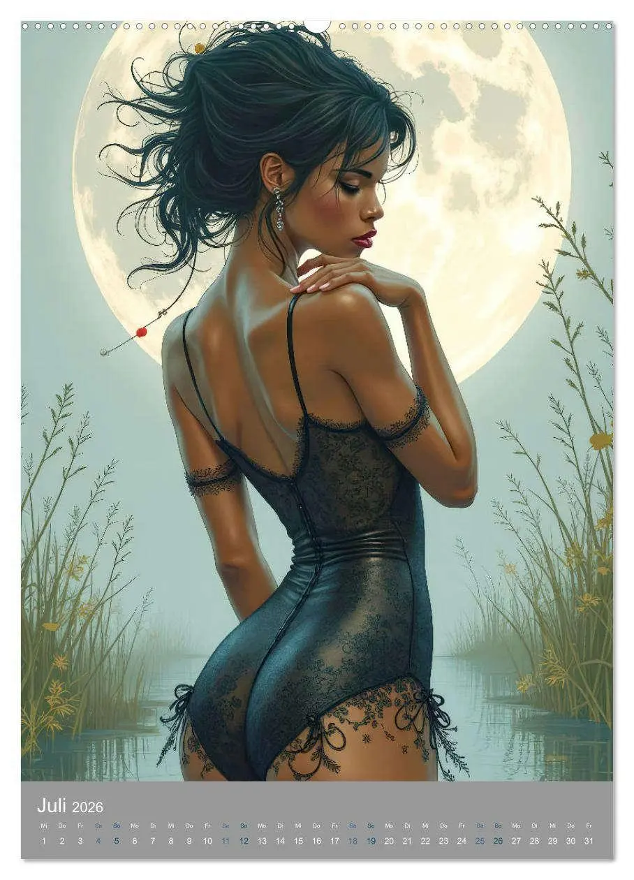 Bild: 9783457262672 | Boho Verführung (Wandkalender 2026 DIN A2 hoch), CALVENDO...
