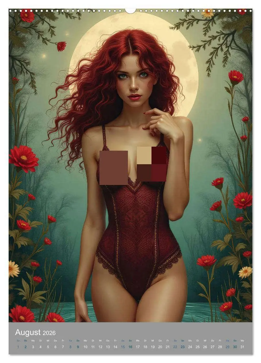 Bild: 9783457262672 | Boho Verführung (Wandkalender 2026 DIN A2 hoch), CALVENDO...