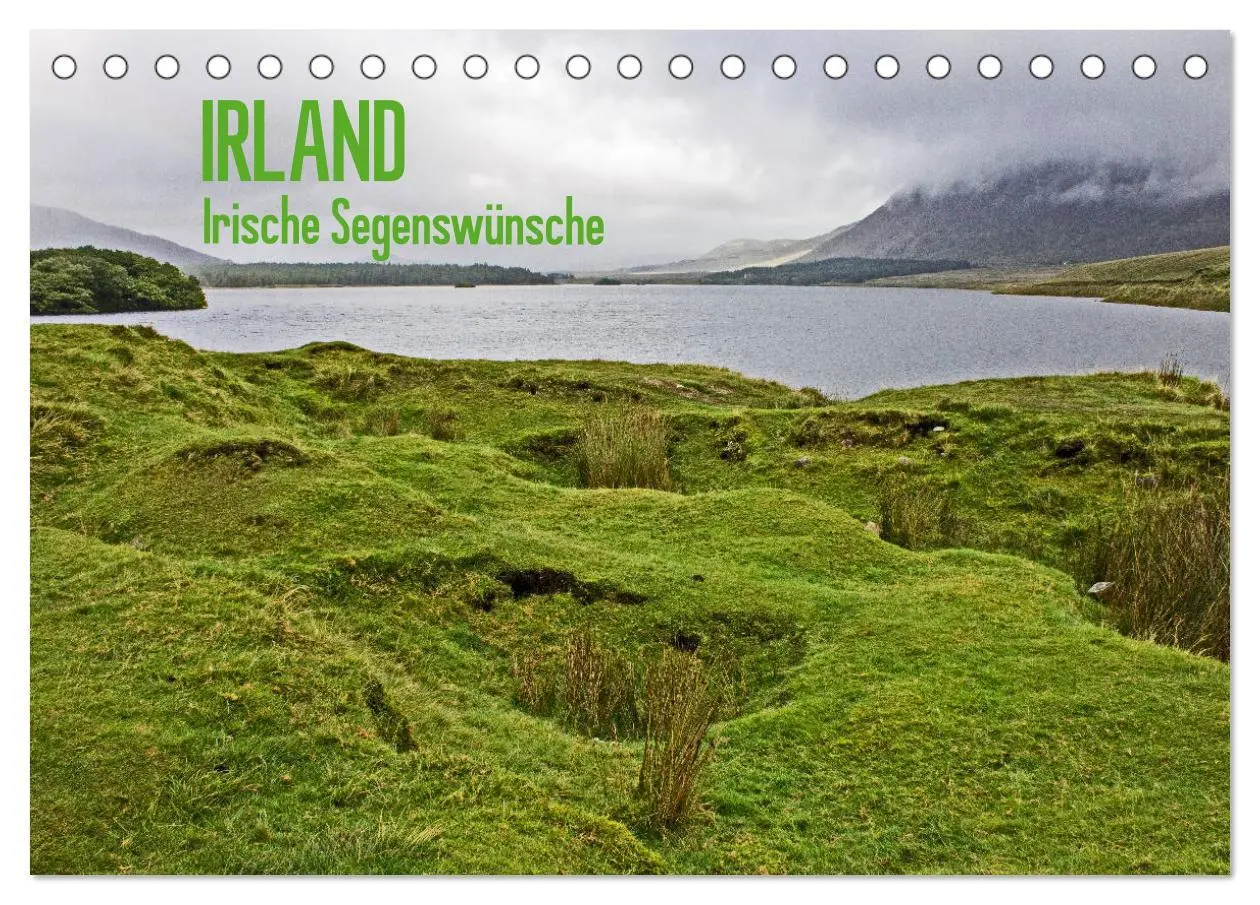 Cover: 9783457882672 | Irland - Irische Segenswünsche (Tischkalender 2026 DIN A5 quer),...