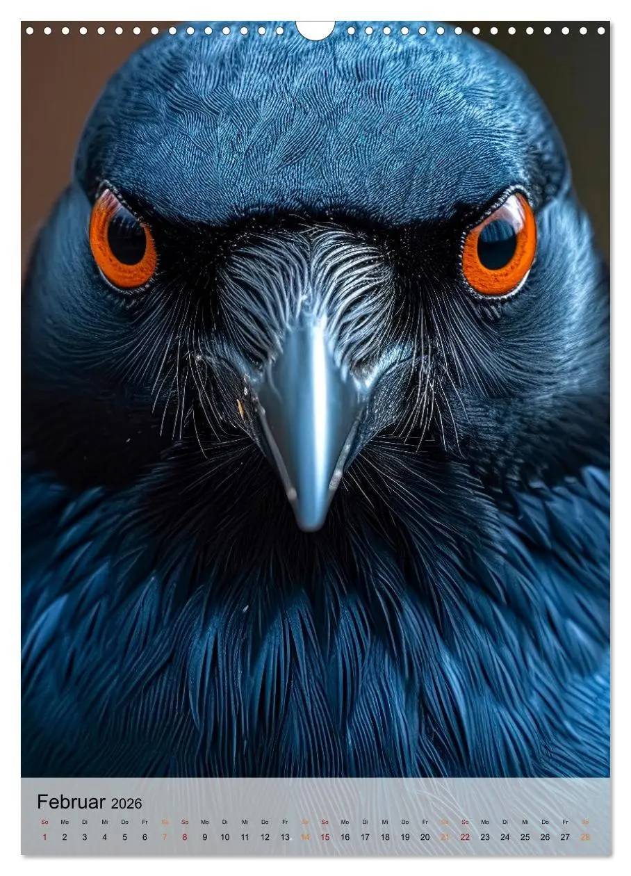 Bild: 9783516282672 | Vögel Porträts (Wandkalender 2026 DIN A3 hoch), CALVENDO...