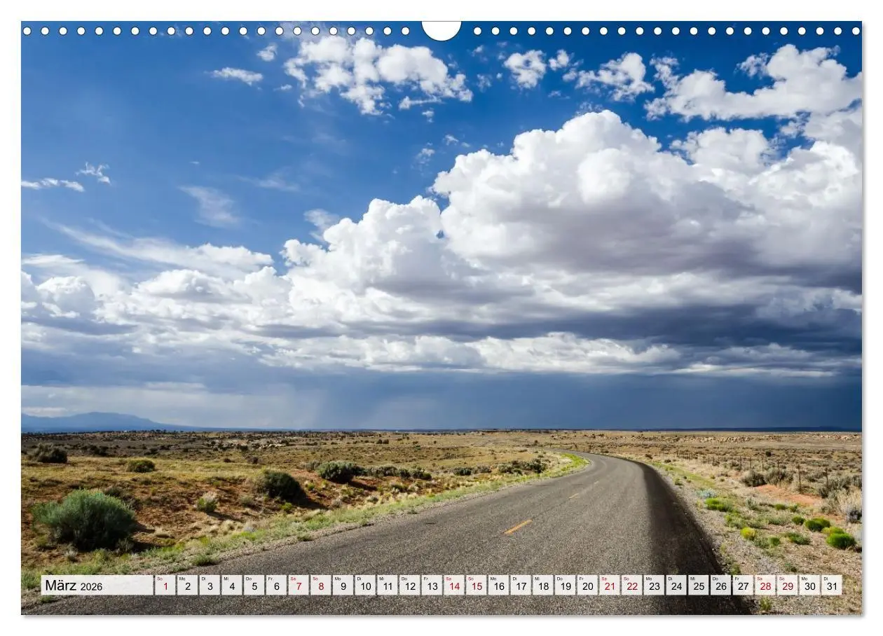 Bild: 9783516592672 | USA: Roadtrip durch die Wüste (Wandkalender 2026 DIN A3 quer),...