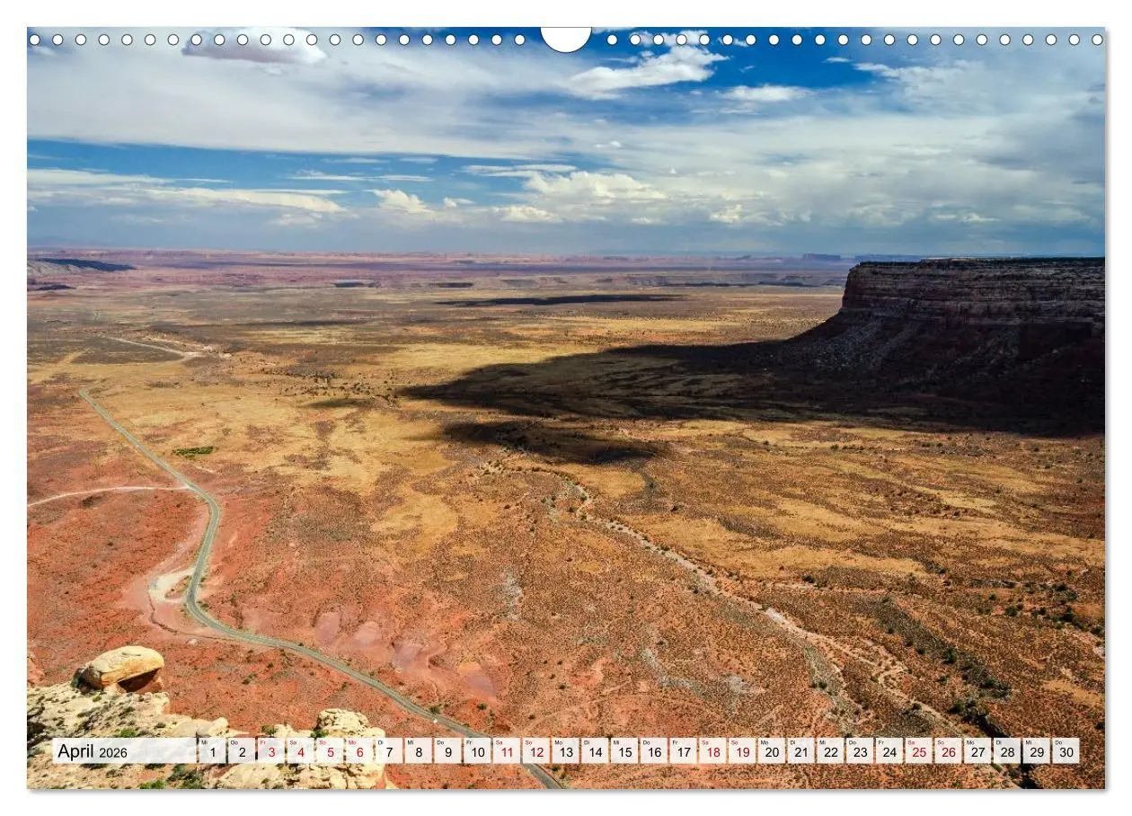 Bild: 9783516592672 | USA: Roadtrip durch die Wüste (Wandkalender 2026 DIN A3 quer),...