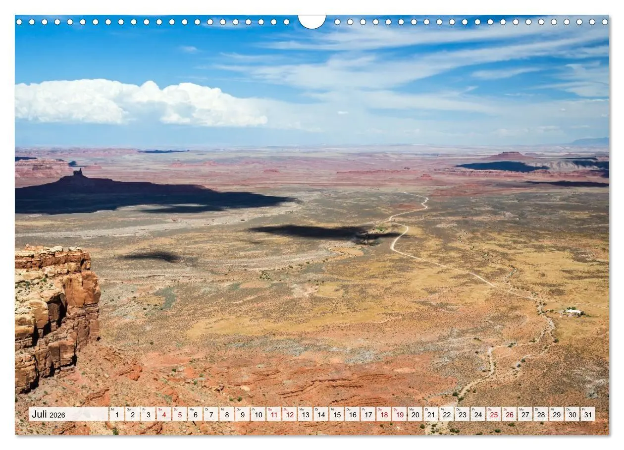 Bild: 9783516592672 | USA: Roadtrip durch die Wüste (Wandkalender 2026 DIN A3 quer),...