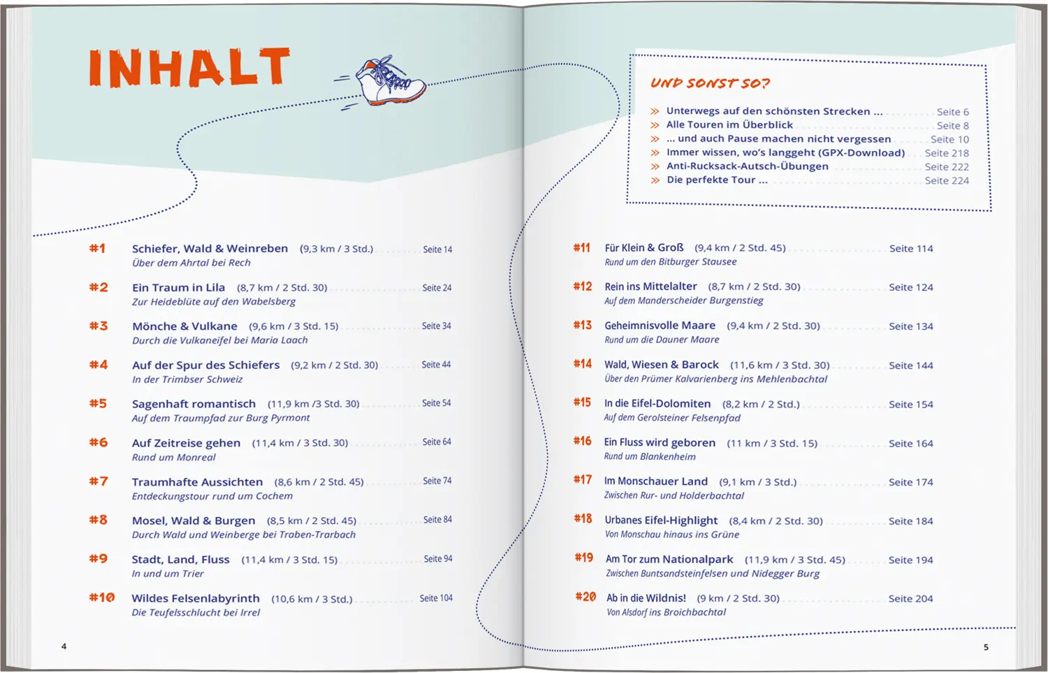 Rückseite: 9783616032672 | DUMONT Wanderzeit in der Eifel | Barbara Riedel (u. a.) | Taschenbuch