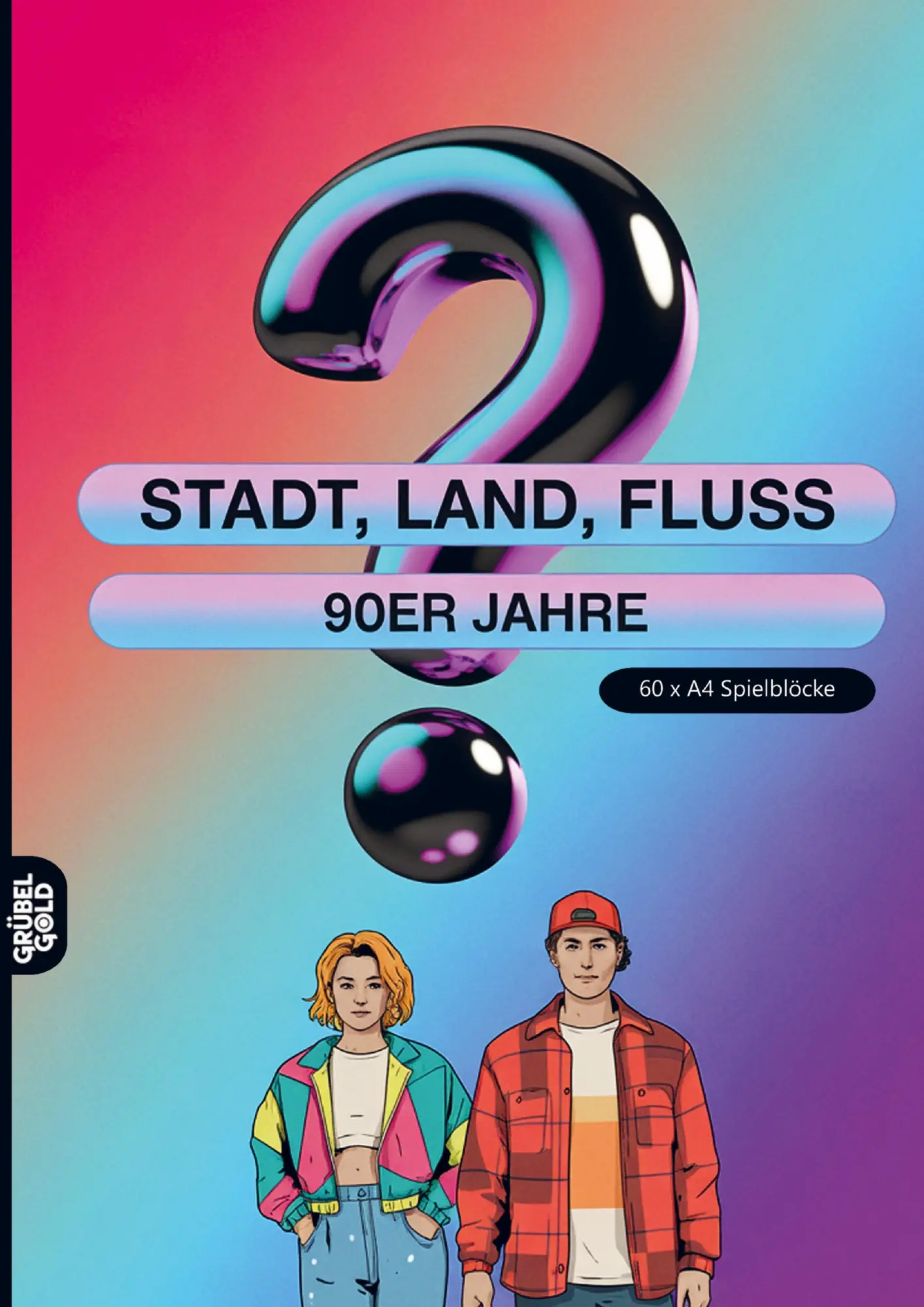 Cover: 9783693192672 | Stadt, Land, Fluss, 90er Jahre | Grübelgold Rätselhefte | Taschenbuch