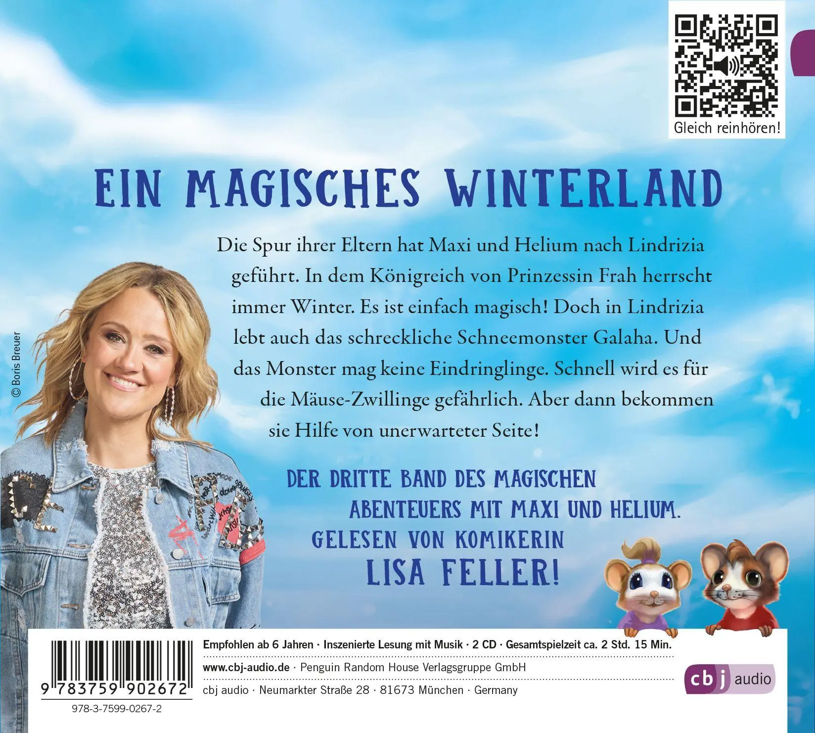 Bild: 9783759902672 | Maxi &amp; Helium - Abenteuer in Lindrizia | Camilla Brinck | Audio-CD