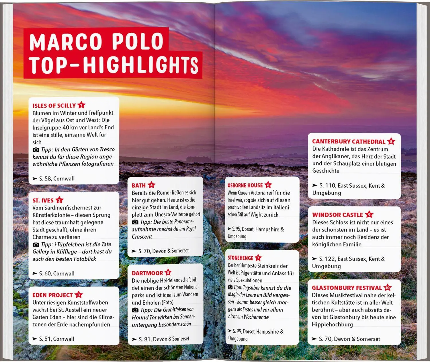 Bild: 9783829742672 | MARCO POLO Reiseführer Südengland, Cornwall bis Kent | Michael Pohl
