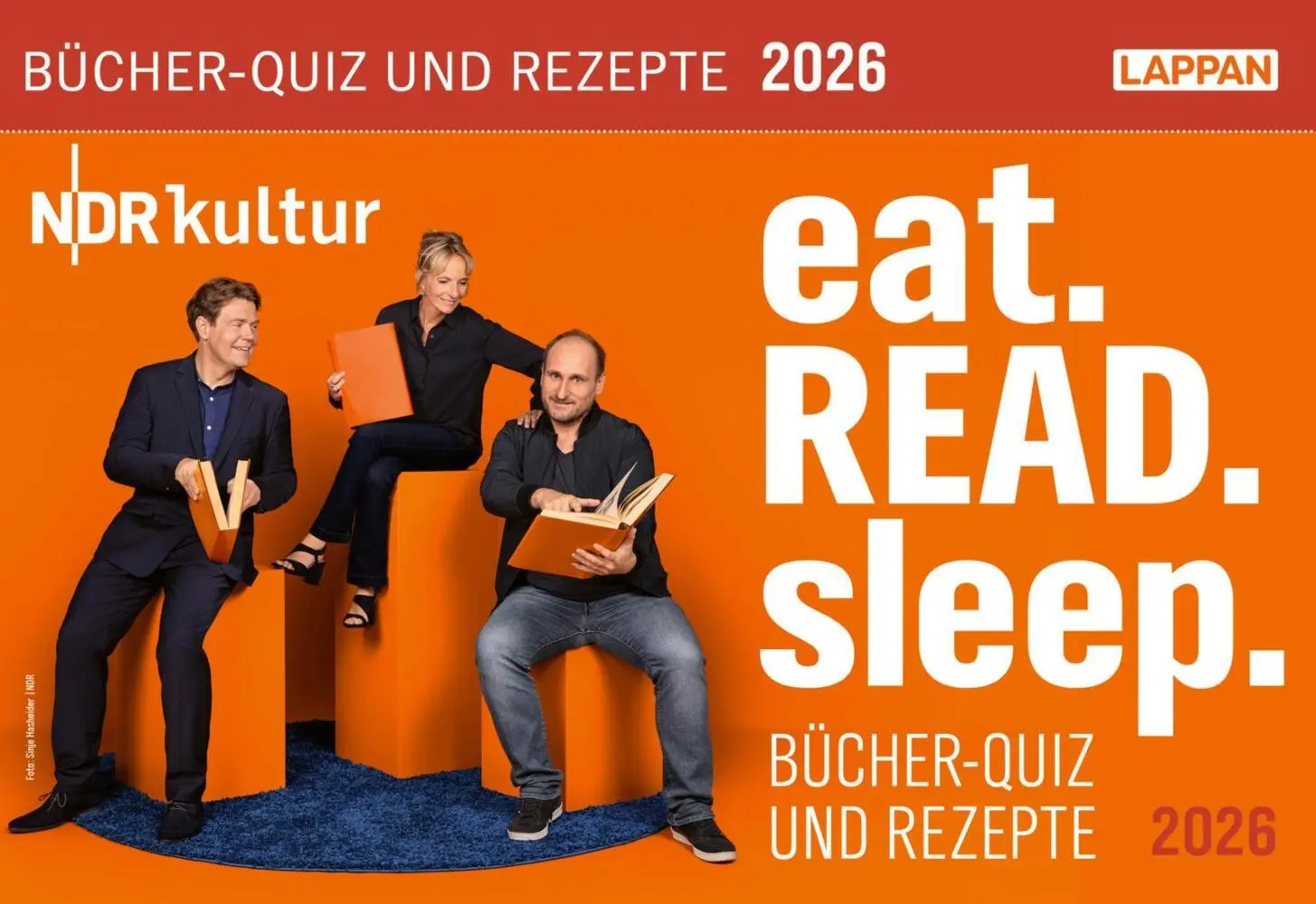 Cover: 9783830322672 | eat.READ.sleep Tageskalender 2026 | Kalender | 640 S. | Deutsch | 2026