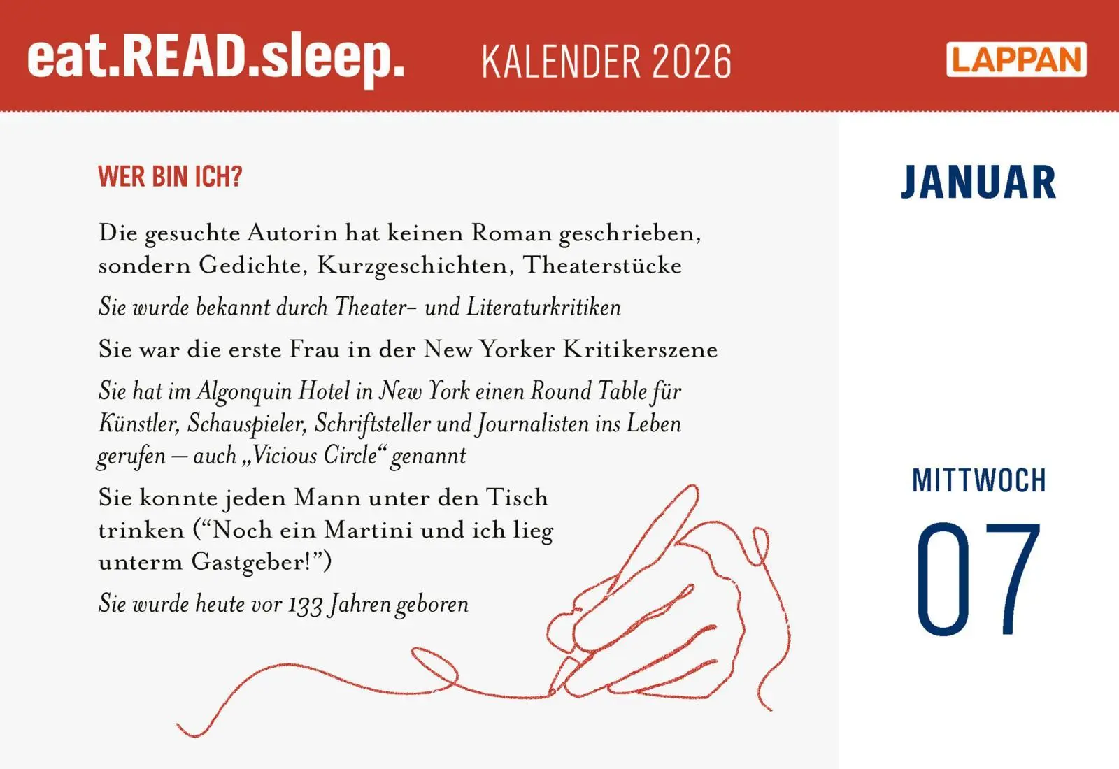 Bild: 9783830322672 | eat.READ.sleep Tageskalender 2026 | Kalender | 640 S. | Deutsch | 2026
