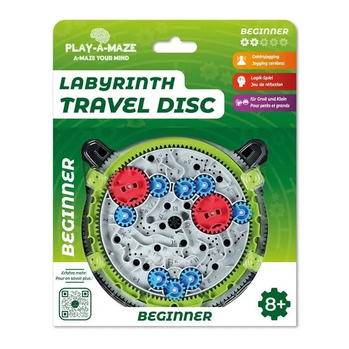 Bild: 7640250152772 | PLAY-A-MAZE - Labyrinth Travel Disc BEGINNER | Spiel | Deutsch | 2025
