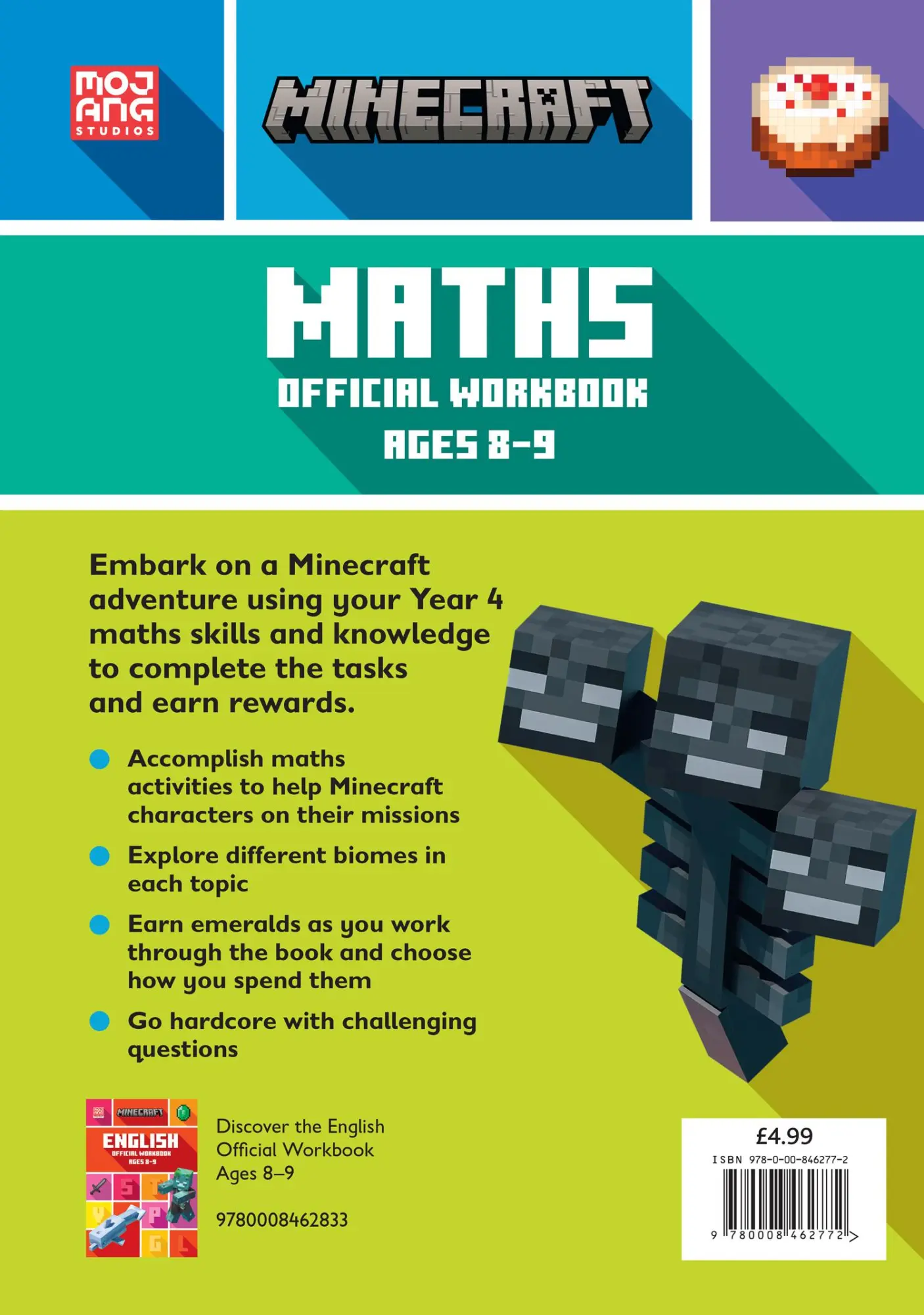 Rückseite: 9780008462772 | MNCRFT E_MNCRFT MATHS AGES 8-9 | Collins Ks2 | Taschenbuch | Englisch