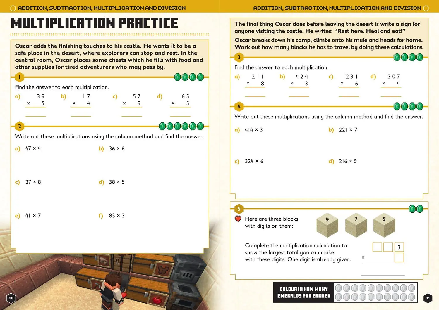 Bild: 9780008462772 | MNCRFT E_MNCRFT MATHS AGES 8-9 | Collins Ks2 | Taschenbuch | Englisch