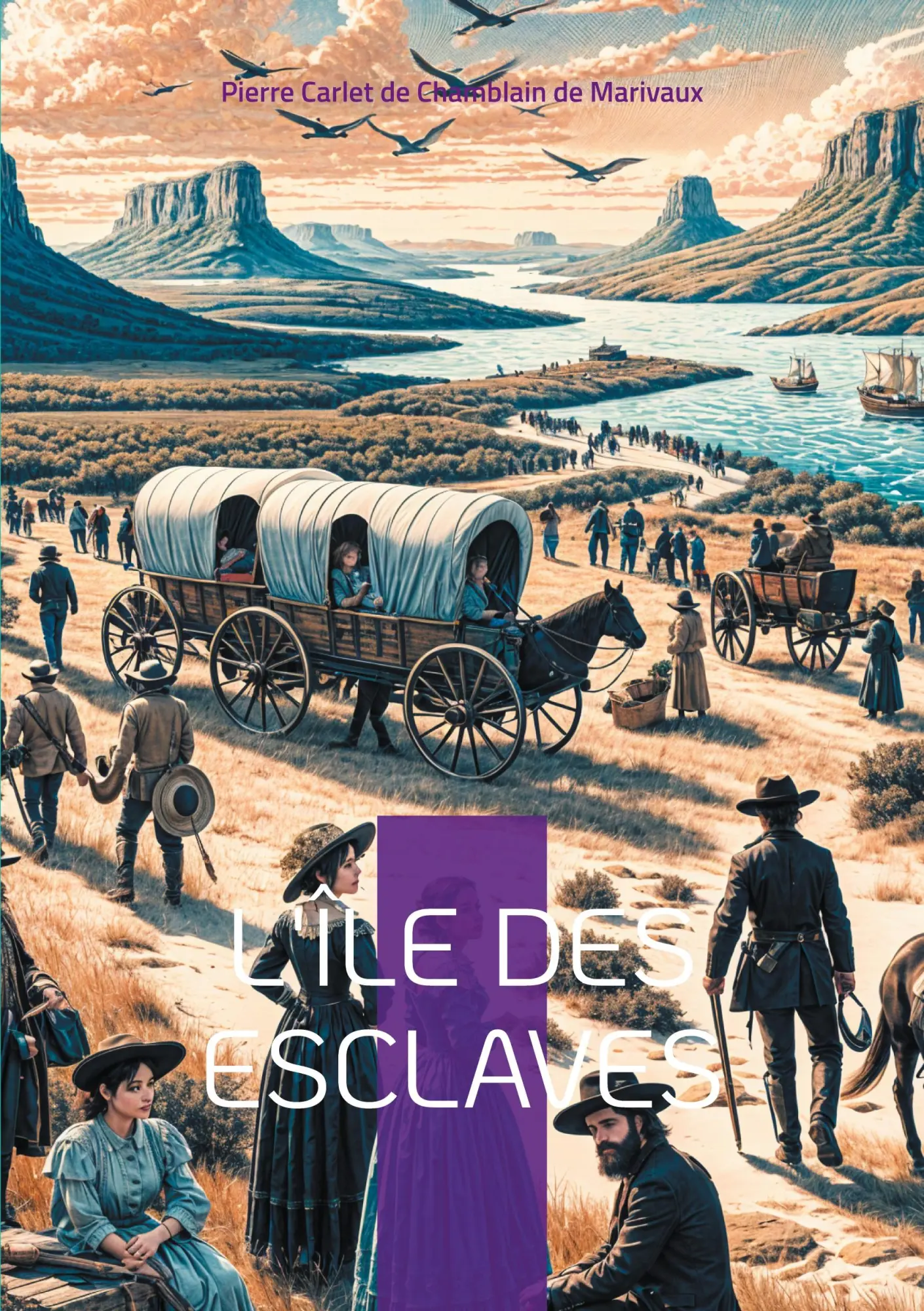 Cover: 9782322542772 | L'île des esclaves | Pierre Carlet de Chamblain de Marivaux | Buch