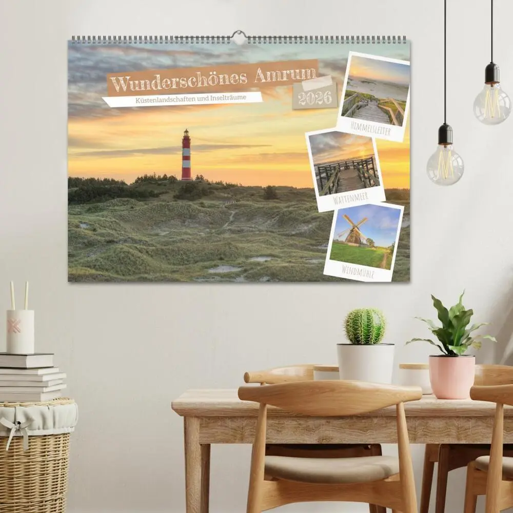 Bild: 9783457322772 | Wunderschönes Amrum (Wandkalender 2026 DIN A2 quer), CALVENDO...