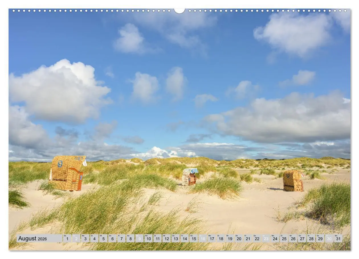 Bild: 9783457322772 | Wunderschönes Amrum (Wandkalender 2026 DIN A2 quer), CALVENDO...