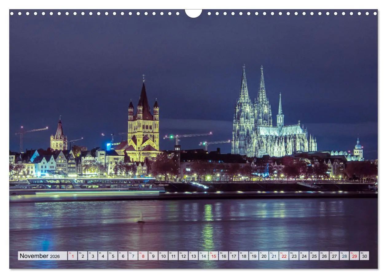 Bild: 9783457632772 | Kölsche Impressionen bei Tag und Nacht (Wandkalender 2026 DIN A3...