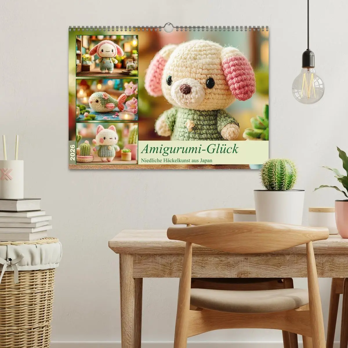 Bild: 9783516722772 | Amigurumi-Glück. Niedliche Häckelkunst aus Japan (Wandkalender 2026...