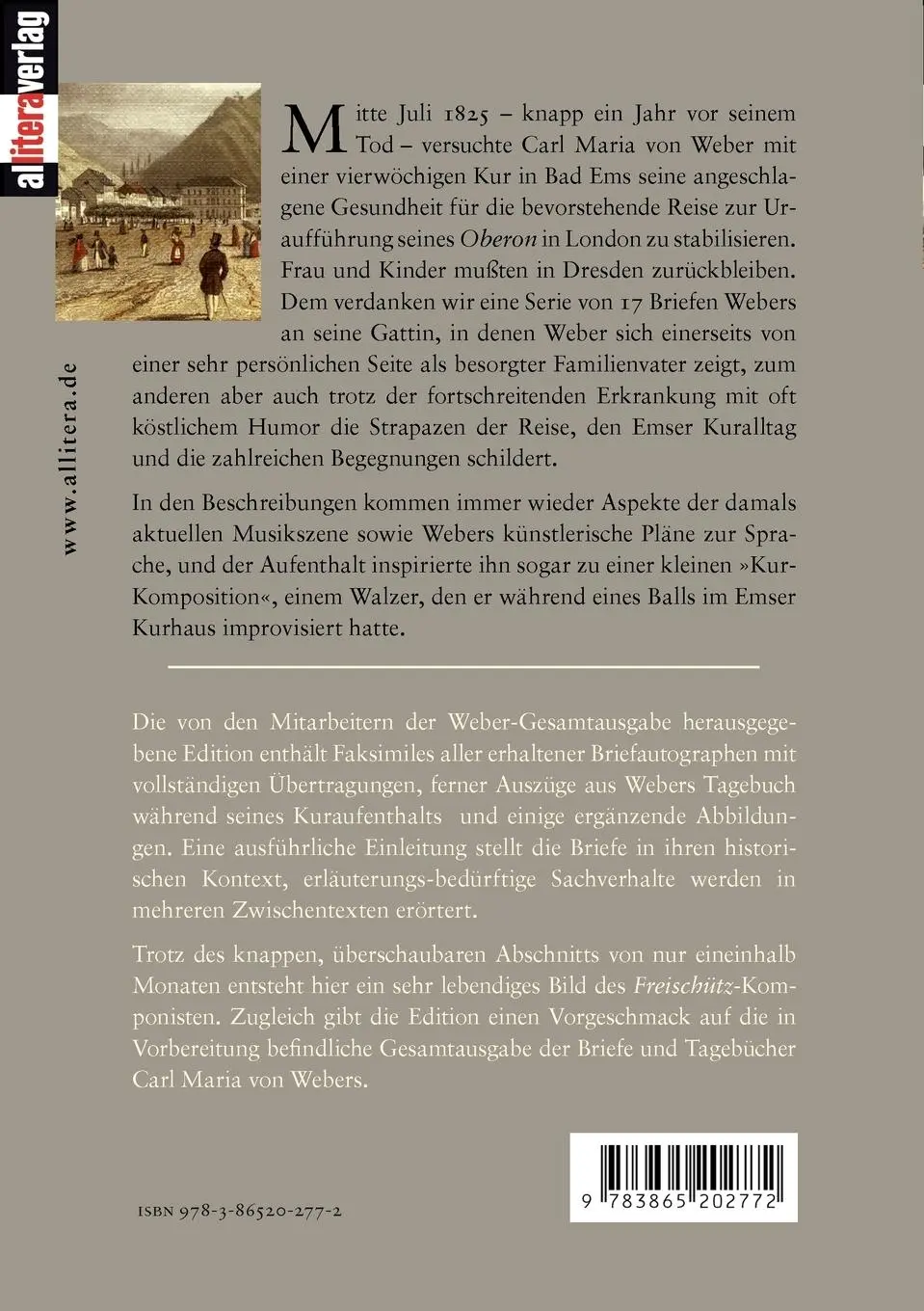 Rückseite: 9783865202772 | ...die Hoffnung muß das Beste thun. | Gesamtausgabe | Taschenbuch