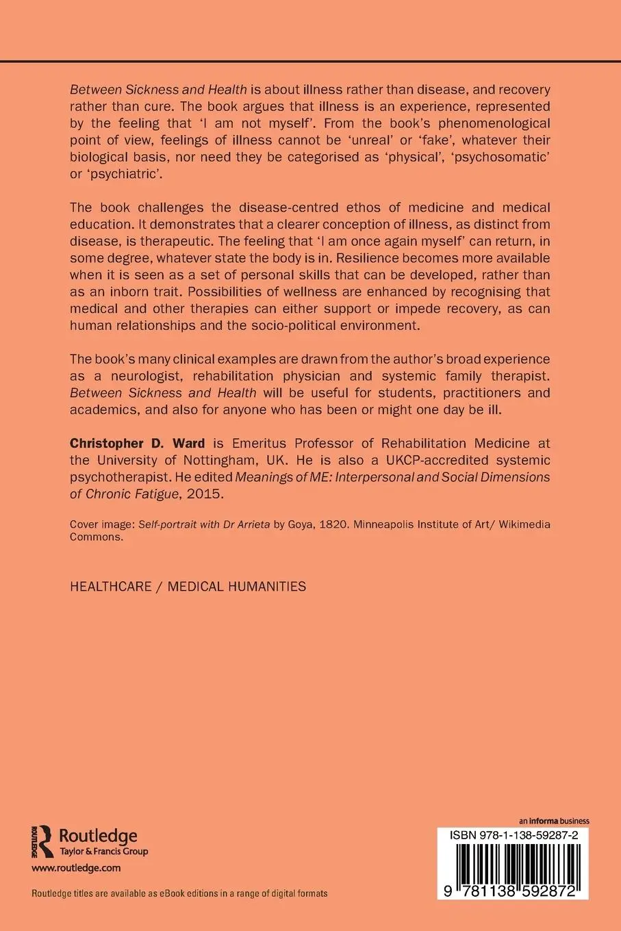 Rückseite: 9781138592872 | Between Sickness and Health | The Landscape of Illness and Wellness