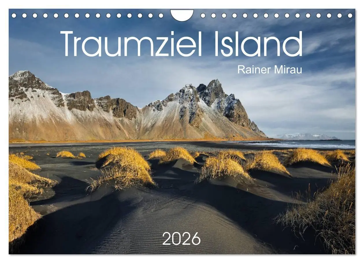Cover: 9783516022872 | Traumziel Island 2026 (Wandkalender 2026 DIN A4 quer), CALVENDO...