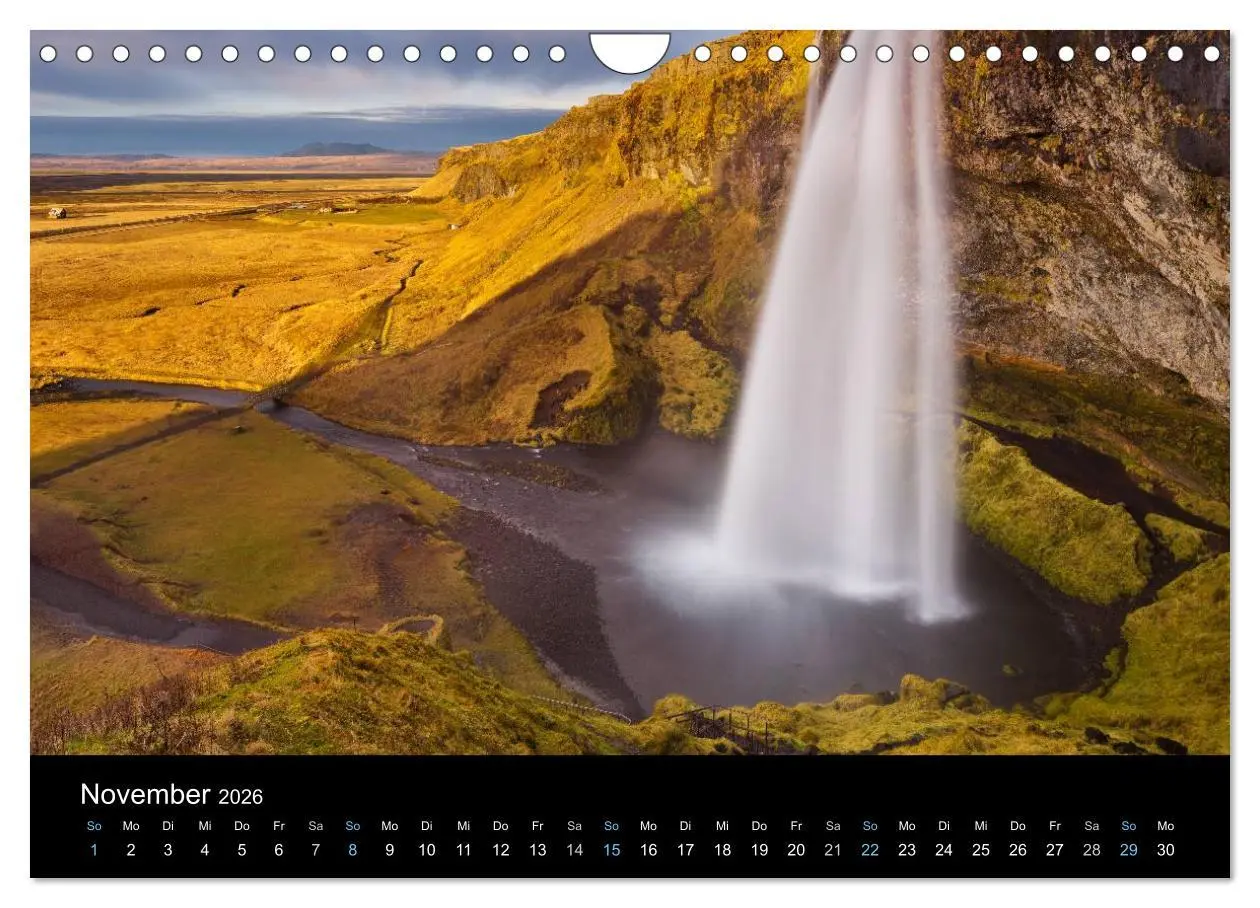Bild: 9783516022872 | Traumziel Island 2026 (Wandkalender 2026 DIN A4 quer), CALVENDO...