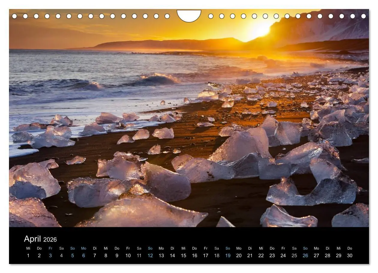 Bild: 9783516022872 | Traumziel Island 2026 (Wandkalender 2026 DIN A4 quer), CALVENDO...