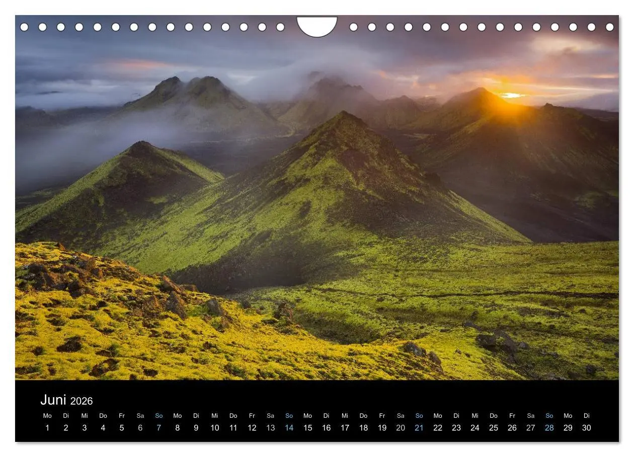 Bild: 9783516022872 | Traumziel Island 2026 (Wandkalender 2026 DIN A4 quer), CALVENDO...
