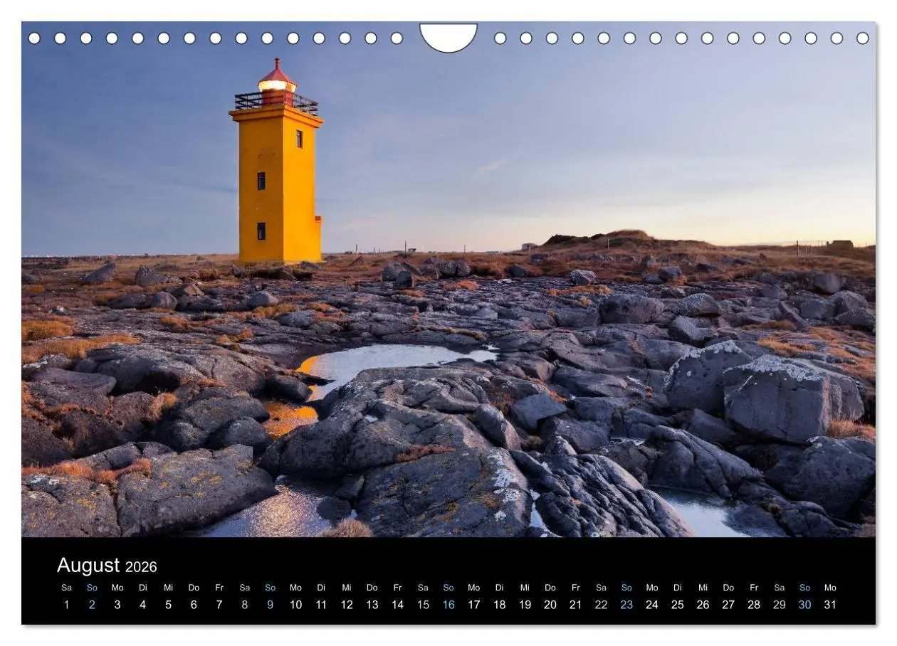 Bild: 9783516022872 | Traumziel Island 2026 (Wandkalender 2026 DIN A4 quer), CALVENDO...