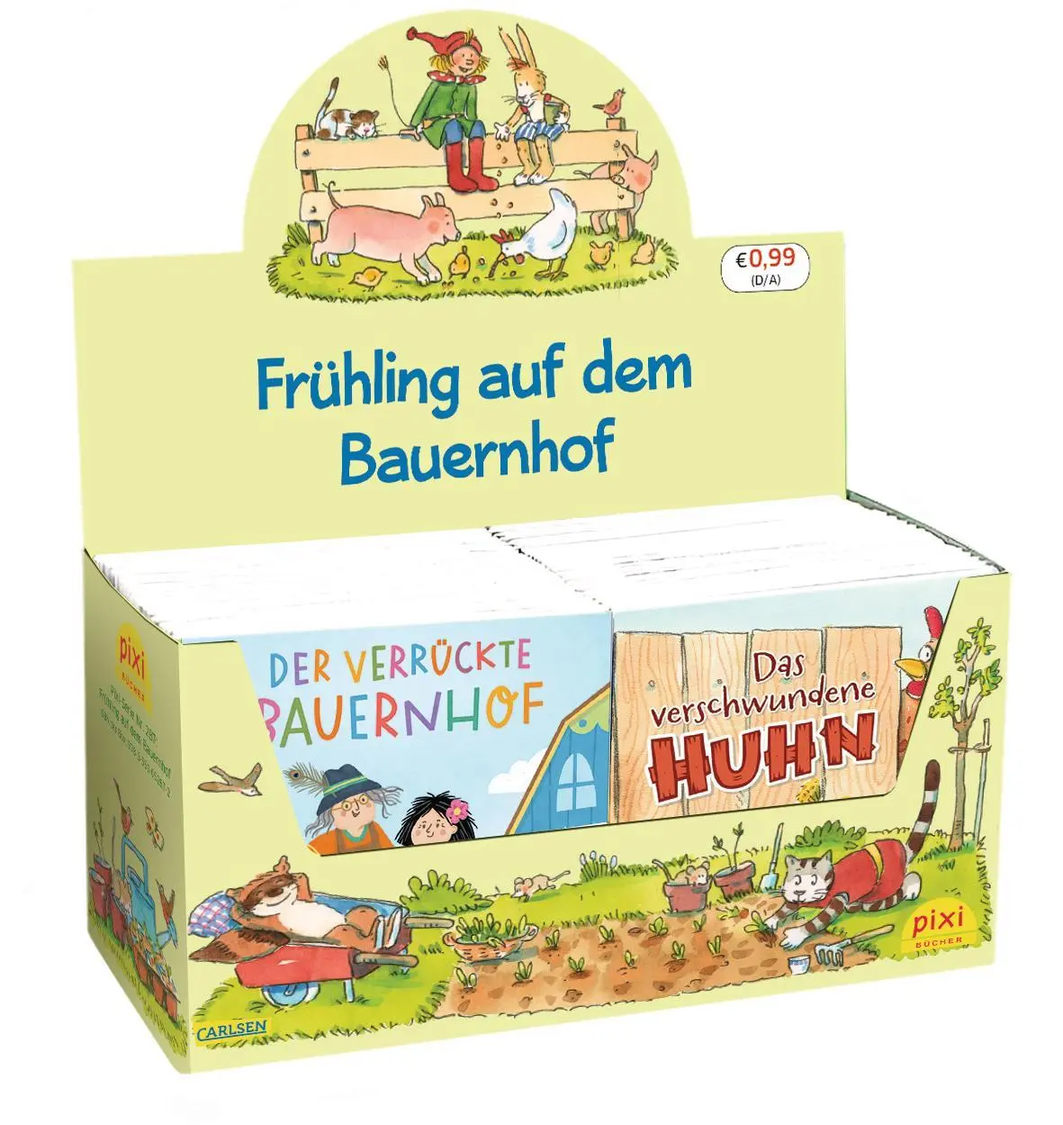 Bild: 9783551052872 | Pixi-Box 287: Frühling auf dem Bauernhof (8x8 Exemplare) | diverse