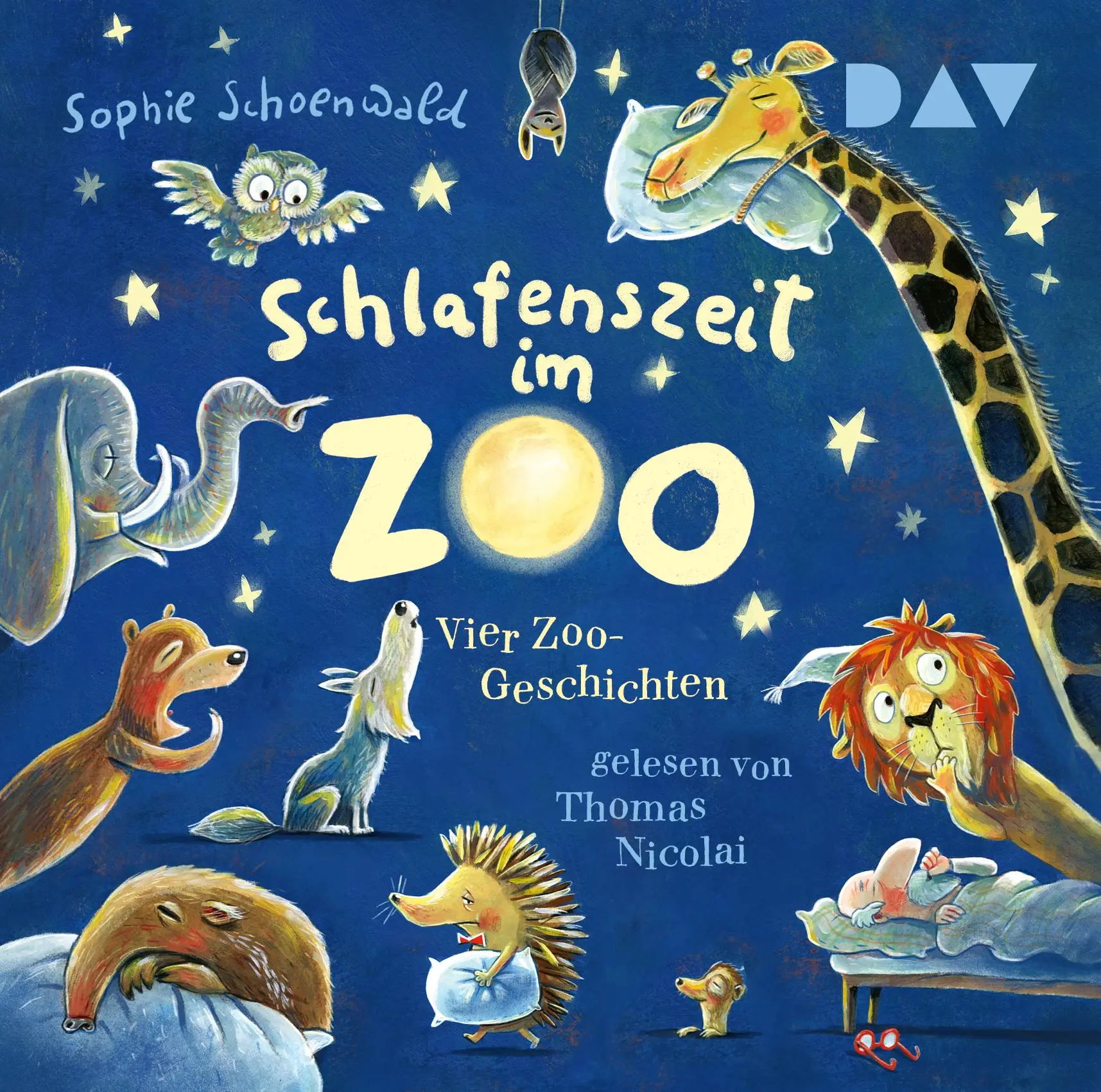 Cover: 9783742432872 | Schlafenszeit im Zoo. Vier Zoo-Geschichten | Sophie Schoenwald | CD