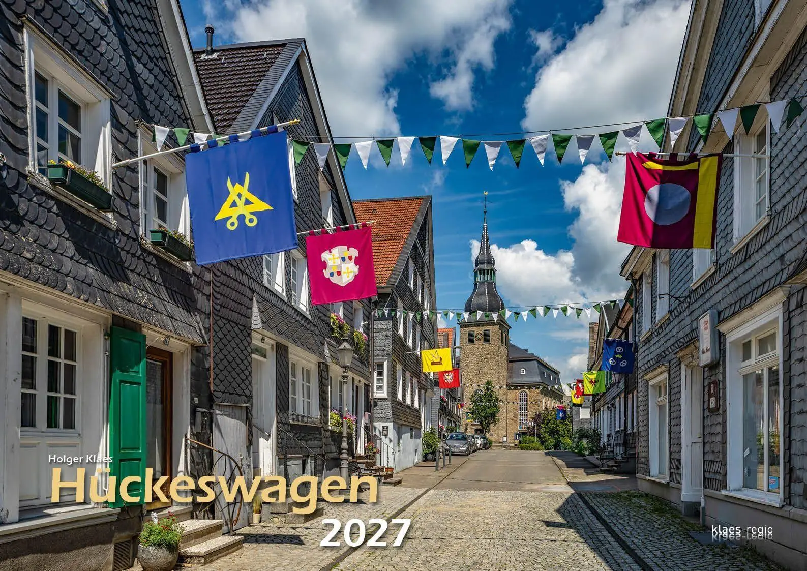 Cover: 9783965352872 | Hückeswagen 2027 Bildkalender A3 quer Spiralbindung | Holger Klaes
