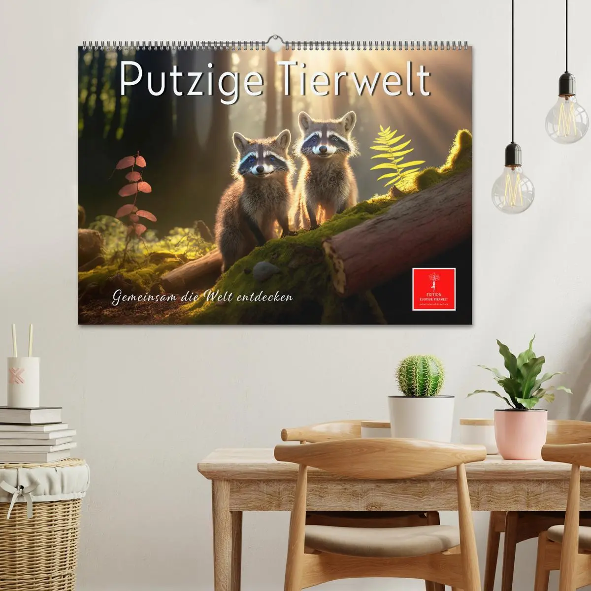 Bild: 9783457542972 | Putzige Tierwelt - gemeinsam die Welt entdecken (Wandkalender 2026...