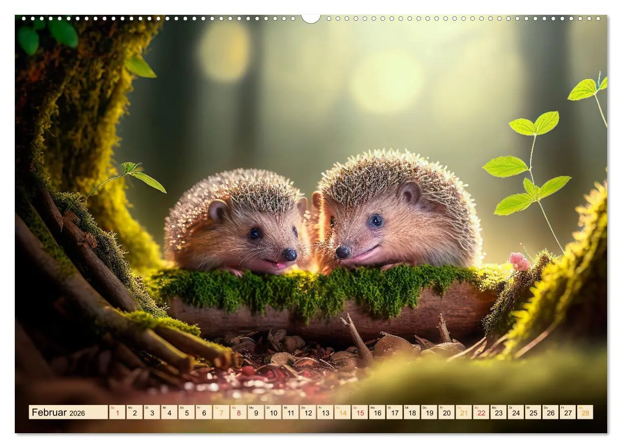 Bild: 9783457542972 | Putzige Tierwelt - gemeinsam die Welt entdecken (Wandkalender 2026...
