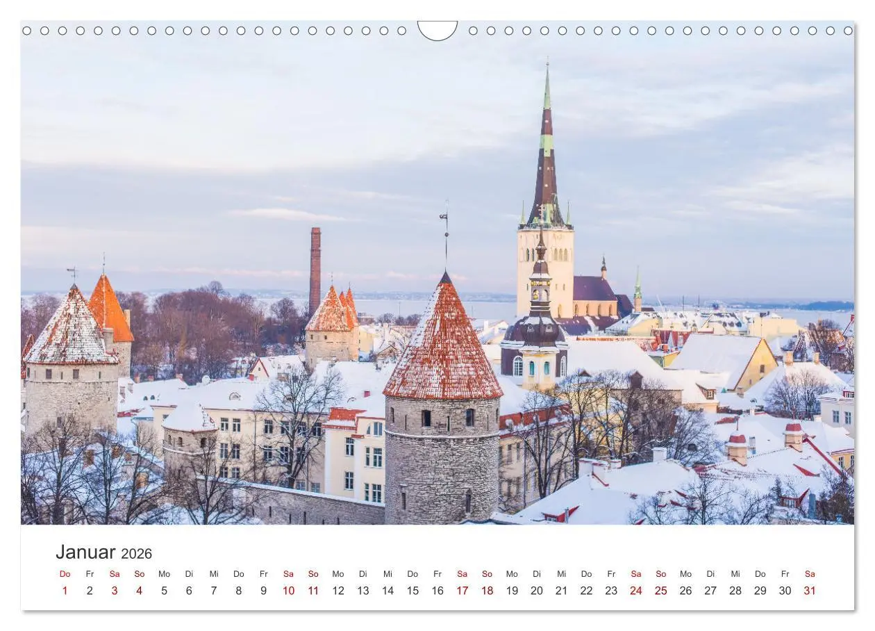 Bild: 9783457612972 | Estland - Ein unterschätztes Reiseziel. (Wandkalender 2026 DIN A3...