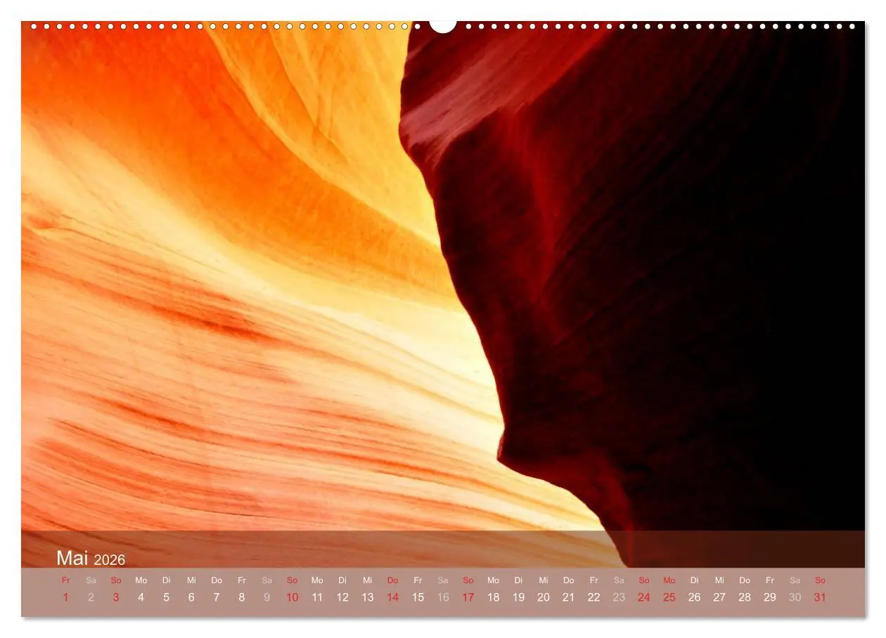 Bild: 9783516182972 | Der Antelope Canyon (hochwertiger Premium Wandkalender 2026 DIN A2...