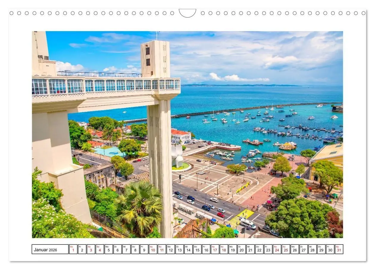 Bild: 9783516702972 | Salvador de Bahia - bunt, quirlig und einzigartig (Wandkalender...