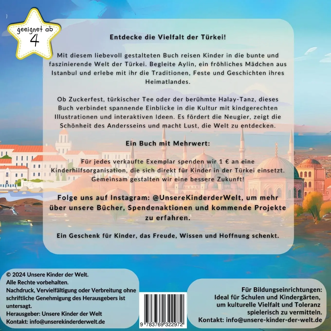 Rückseite: 9783769322972 | Das bin Ich | Mein Zuhause in der Türkei | Elisa Bartsch | Taschenbuch