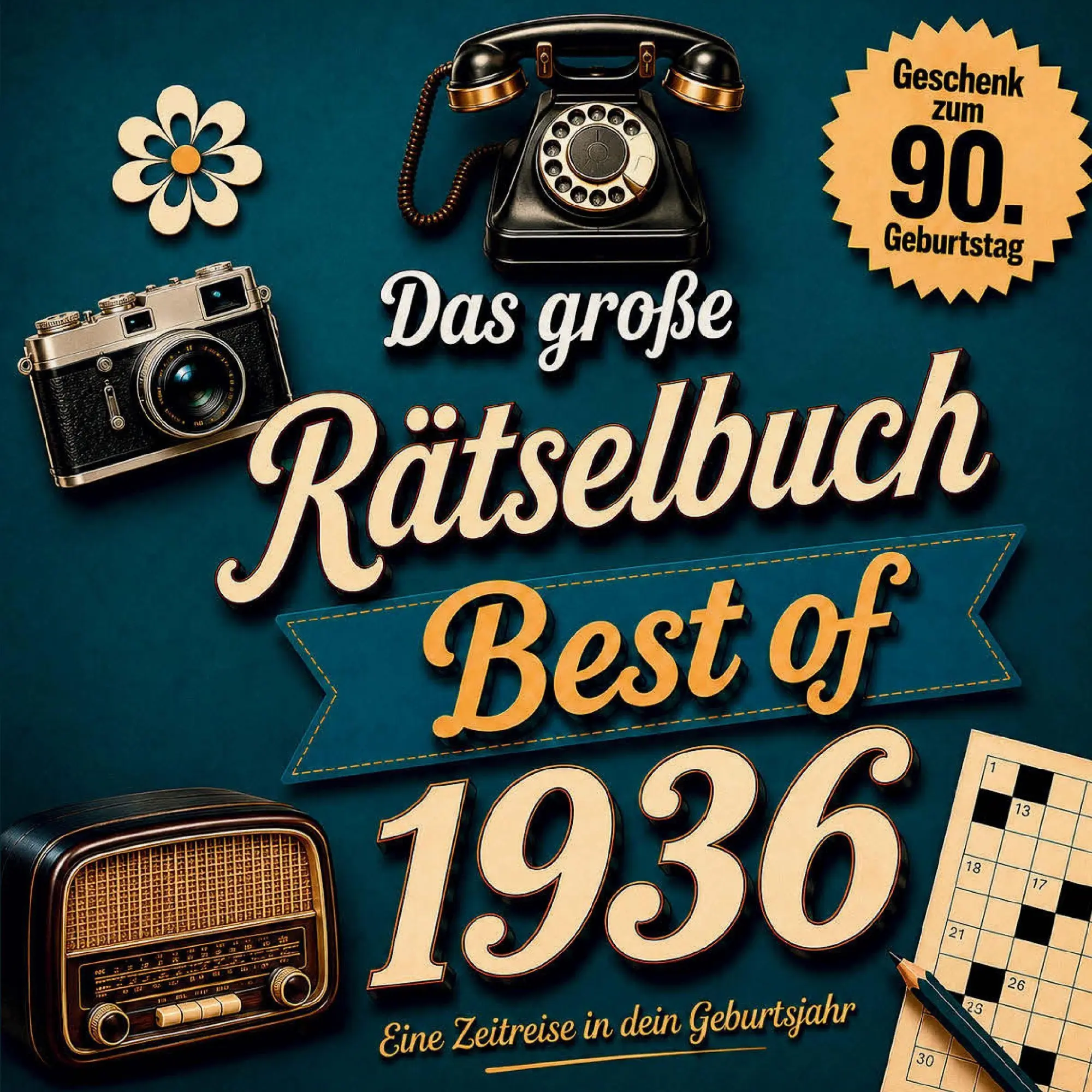 Cover: 9789403932972 | Das große Rätselbuch - Best of 1936 | Goldene Jahre Verlag | Buch