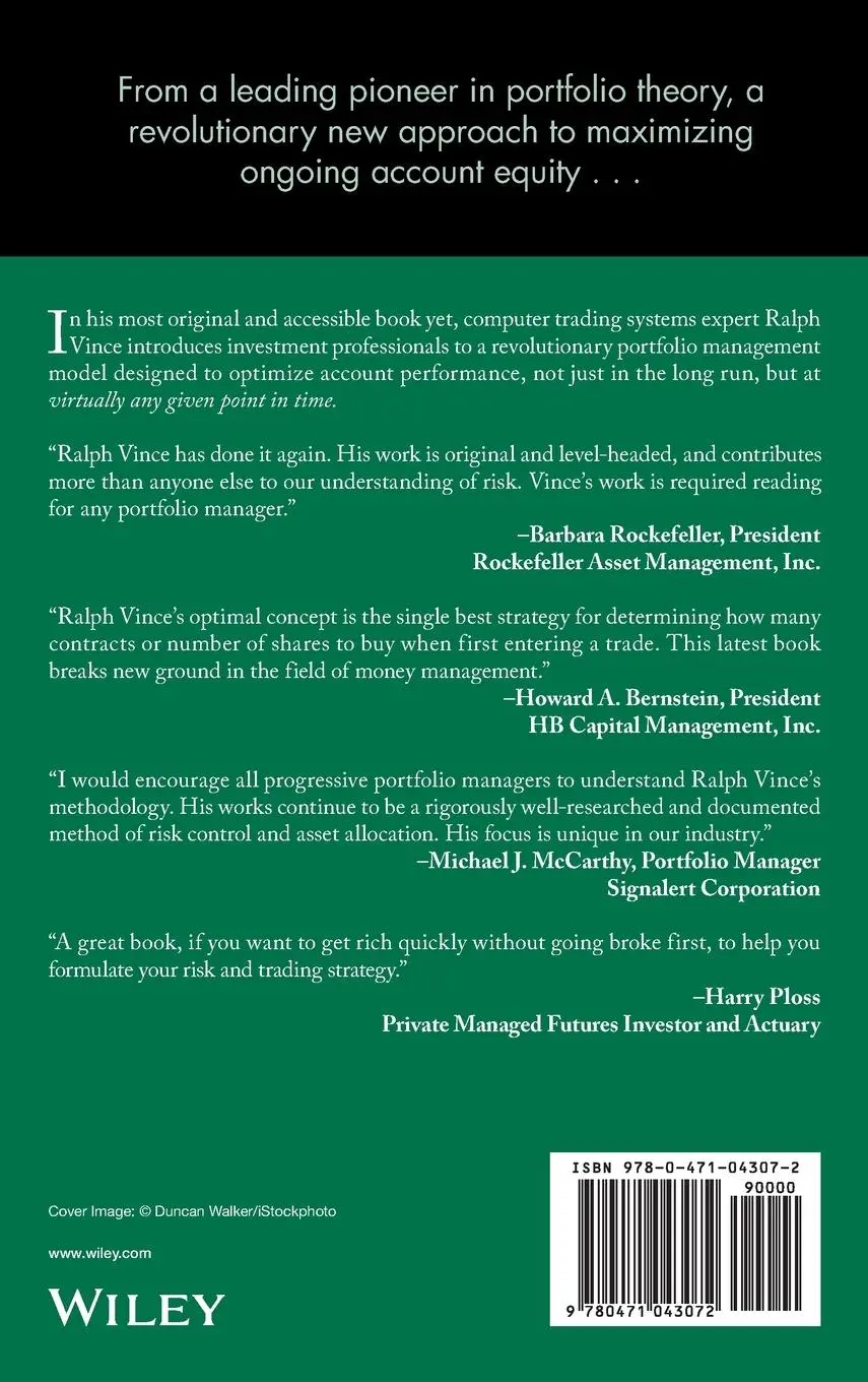 Rückseite: 9780471043072 | The New Money Management | A Framework for Asset Allocation | Vince