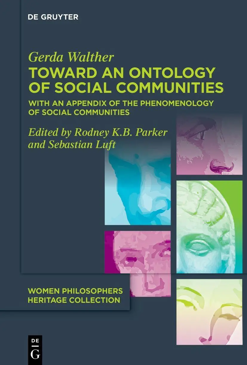 Cover: 9783110763072 | Toward an Ontology of Social Communities | Gerda Walther | Buch | 2025