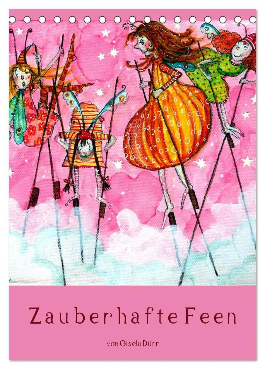 Cover: 9783594123072 | Zauberhafte Feen (Tischkalender 2027 DIN A5 hoch), CALVENDO...