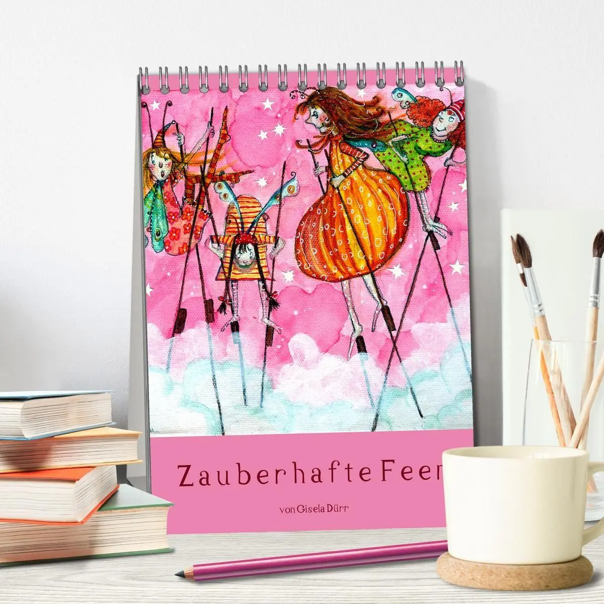 Bild: 9783594123072 | Zauberhafte Feen (Tischkalender 2027 DIN A5 hoch), CALVENDO...